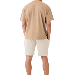 New Arrival Custom Shirt Men 100% Cotton T Shirt Luxury Quality <b>Drop</b> Shoulder Streetwear Oversize Men T Shirt Available - Product Image 2