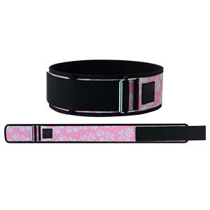 Ceinture de musculation en nylon à verrouillage automatique, personnalisable en gros, pour la musculation, le crossfit et l'entraînement en force, soutien de la salle de sport - Product Image 2