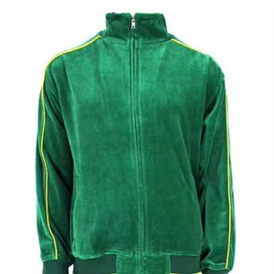 Survêtement en velours pour homme imprimé d'hiver de haute qualité, fabriqué à 100% en coton, respirant, durable, à capuche, prix direct d'usine - Product Image 6