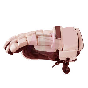Gants de crosse en cuir de qualité professionnelle avec sangle de poignet réglable et protection UV pour l'entraînement et les matchs - Product Image 3