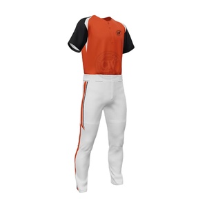 Nueva Llegada de Ropa Deportiva, Uniforme de Béisbol Transpirable Estampado en Tela 100% Poliéster, Mejor Precio - Product Image 3