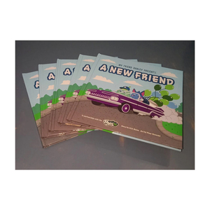 Cuaderno de libro estándar A5 de alta calidad con papel Kraft colorido Impresión offset Etiquetas de papel de arte Cubierta de cartón. - Product Image 1