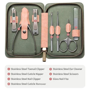 Wholesale Price KAAMIR INSTRUMENTS Professional Portable Metal <b>Nail</b> Grooming Accessories Set for Travel Use with Custom Logo - Product Image 5