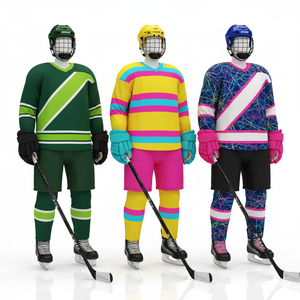 Uniforme de hockey sur glace pour équipe professionnelle 2026 |   Ensemble de sublimation personnalisé |   Fournisseur d'usine en gros - Product Image 3