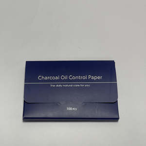 Usine directe pour l'emballage de papier absorbant l'huile |   Boîte pliante en carton pour papier absorbant pour le visage avec logo personnalisé imprimé - Product Image 4