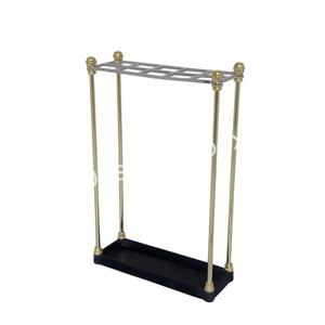<b>Large</b> Structure Door Side Display Decorative Metal <b>Umbrellas</b> Holder Wholesale Silver and Gold <b>Umbrella</b> Stand in Reliable Prices - Product Image 2