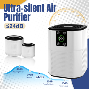 Purificateur d'air HEPA blanc Cobectal ZQ2000A pour chambre à coucher, bureau et animaux domestiques, prise américaine - Product Image 3