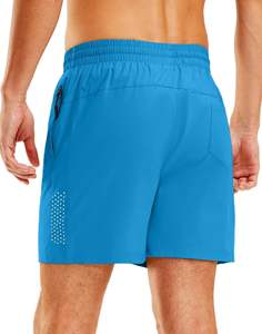 Conception imprimée maille hommes Shorts personnalisés de haute qualité Logo grande taille hommes Shorts de sport Street Wear Shorts pour hommes Logo personnalisé - Product Image 4