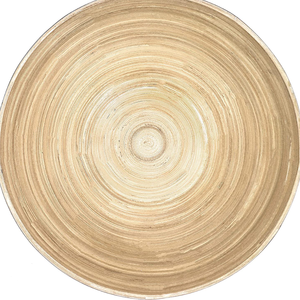 Meilleure vente Ensemble de saladiers en fibre de bambou filé noir faits à la main plat poli personnalisé de haute qualité en gros du Vietnam - Product Image 2