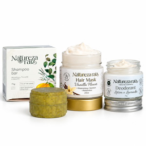 Reparación y Frescura – Barra de Champú, Crema Desodorante Natural para el Cabello - Product Image 1