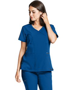 Wholesale Hospital Uniforms Medical Nursing <b>Scrubs</b> Uniform Short Sleeve Elasticity Tops Pants Uniforms Women Nurse <b>Scrubs</b> <b>Sets</b> - Product Image 5