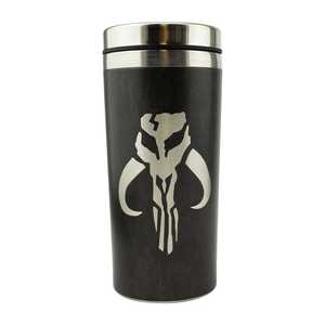 Taza de Viaje de Acero Inoxidable con Diseño del Casco Mandaloriano, Serie Mandalorian - Product Image 6