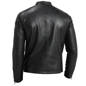 Veste en cuir élégante pour homme, disponible en différentes couleurs, au meilleur prix. - Product Image 5