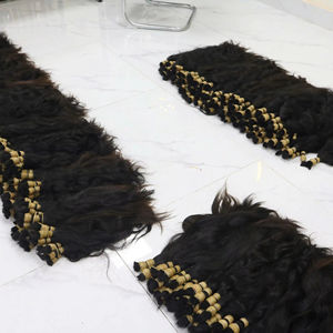 Cheveux naturels du Vietnam pour extensions de cheveux, matières premières, prix de gros, paquet de 1 kg, longueurs de 40 cm à 90 cm, parfait pour le décoloration - Product Image 1