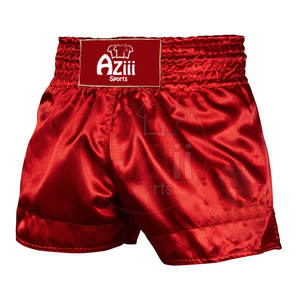 OEM Diseña tus propios pantalones cortos de Muay Thai para hombre 2024 recién llegados cómodos pantalones cortos de boxeo Muay Thai - Product Image 1