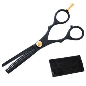 กรรไกรตัดผมมืออาชีพ คุณภาพสูง ผลิตจากเหล็กกล้าไร้สนิม 4CR ใบมีดคม สำหรับคนถนัดขวา ด้ามจับขนาดกลาง 32 ฟัน ปรับแต่งได้ - Product Image 2