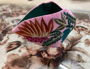 Indian Handmade Embellished Knotted Hairbands with comfort and Style - Product Image 2