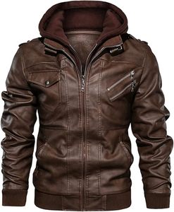 บริการ OEM เสื้อแจ็คเก็ตหนังทรงเข้ารูปสำหรับผู้ชาย สไตล์สตรีทแวร์ ลายการ์ตูน แต่งผ้าแบบควิลท์ แฟชั่นทันสมัย มีกระเป๋าซิป ดีไซน์คอตั้ง สำหรับฤดูหนาว ทำจากหนังวัว - Product Image 2