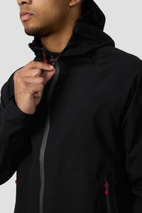 Mens Waterproof <b>Windbreaker</b> Jacket Outdoor Sports Hooded Softshell for Hiking Running <b>Camping</b> - Product Image 4