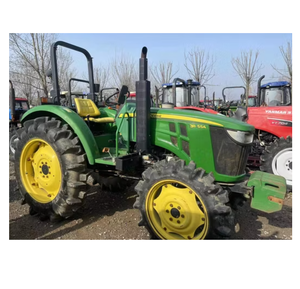 Tracteur diesel John Deere 554wd à quatre roues motrices, moteur à couple élevé et traction stable, à vendre à prix réduit - Product Image 1