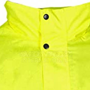 Veste de sécurité haute visibilité pour homme, dernière conception, respirante, en nylon/polyester, imperméable, séchage rapide, vêtements de travail pour la vente en gros - Product Image 5