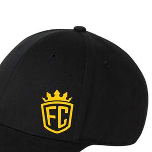 Gorra de Béisbol Personalizada de Primera Calidad, Negra, Estructurada, Diseñada para Entrenamiento Deportivo, Sesiones de Gimnasio y Uso Diario - Product Image 5