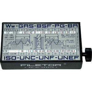 3980gb Contour <b>Thread</b> Plug Ring <b>Gauges</b> Set Plastic and Steel Material for Precision <b>Thread</b> Measurement - Product Image 1