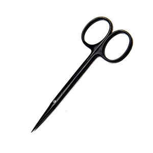 กรรไกรตัดเยื่อไอริสคุณภาพสูง ออกแบบโค้งงอ ใช้สำหรับผ่าตัด ตัดเยื่อเย็บด้วยมือ ผลิตจากเหล็ก ได้รับการรับรองมาตรฐาน CE ระดับ Class I - Product Image 2