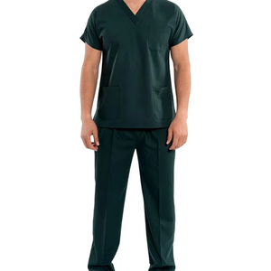 Uniformes Médicos para Hombre al por Mayor, Conjuntos de Uniformes Quirúrgicos Transpirables de Rayón y Elastano para Enfermería - Product Image 3