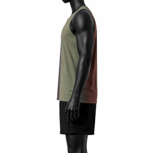 Ensemble de maillots de sport personnalisés pour la course à pied, débardeur et short, séchage rapide, respirant, tenue d'entraînement d'équipe, 100% polyester, personnalisable - Product Image 5