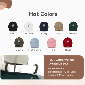 Vente en gros directe de 5 ou 6 casquettes de papa de panneau casquettes de Baseball patchs de Sport broderie personnalisée votre animal de compagnie votre Logo chapeaux et casquettes réglables - Product Image 6