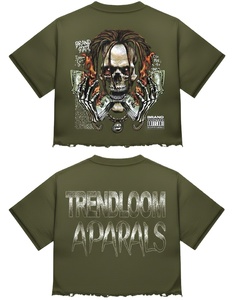 T-shirts pour hommes de style vintage, coupe classique, délavés à l'acide, streetwear, effet usé, 100% coton tricoté, écologiques, séchage rapide, grandes tailles - Product Image 1