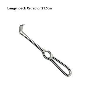 Retractor Langenback de 21.5 cm, Manual, de Acero Inoxidable de Alta Calidad, para Uso en Cirugía General - Product Image 5