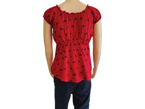 Blusas Elegantes de Rayón para Mujer, Manga Corta, Estilo Vintage, Casual, para Exteriores, Tejidas, Ecológicas, con Botones, para Primavera, Otoño y Verano - Product Image 5