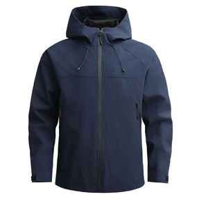 Best Quality Wholesale Light <b>weight</b> Men Soft 100% Polyester Vintage Waterproof <b>Stand</b> Windbreaker For Men - Product Image 1