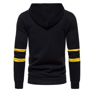 Hombres de buena calidad de moda pulóver sudaderas con capucha algodón poliéster última ropa de calle para el invierno - Product Image 2
