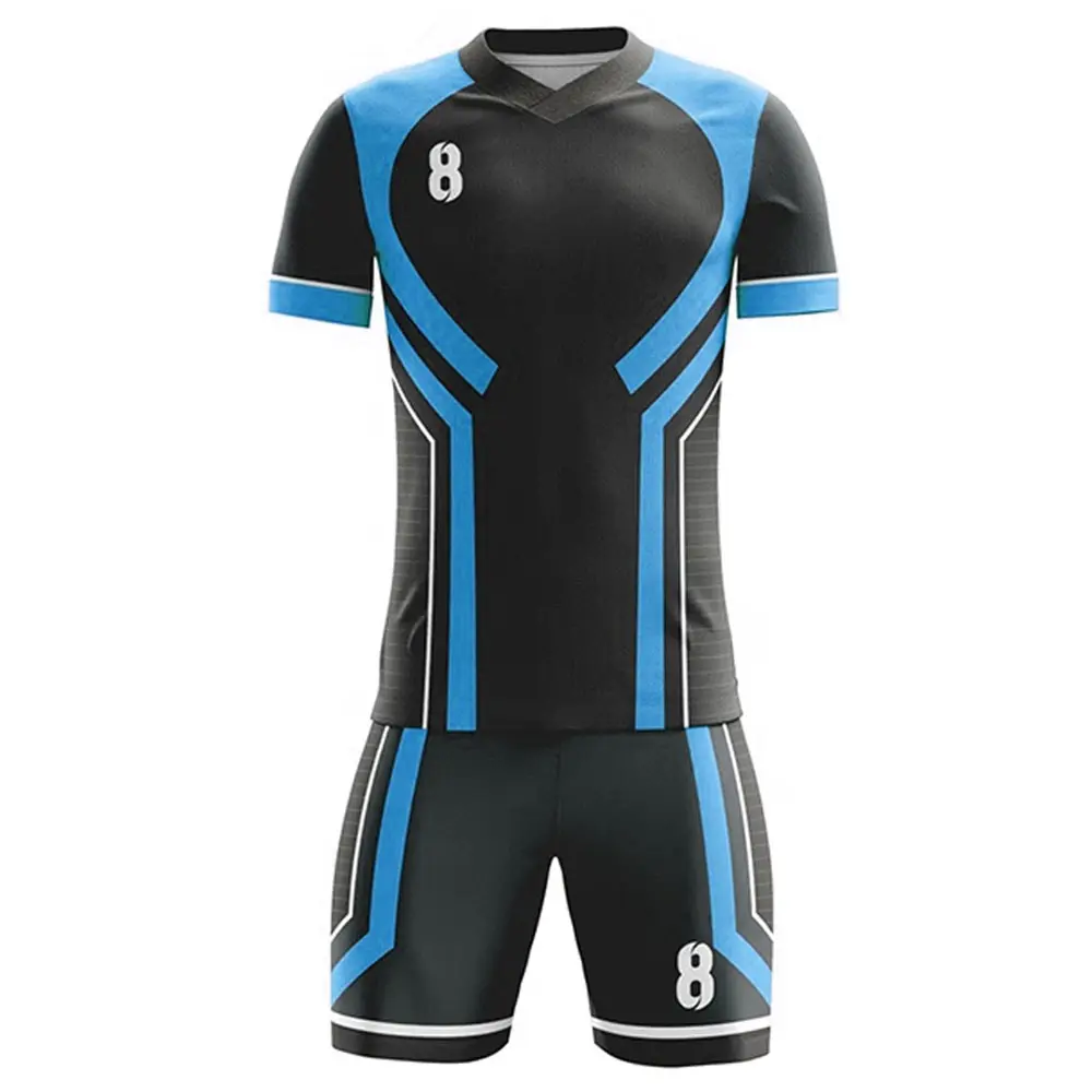 Professionale di alta qualità peso leggero Outdoor abbigliamento sportivo da calcio uniforme/vendita calda miglior prezzo uniforme da calcio per gli uomini