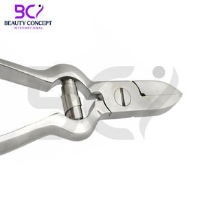 Nouvel ensemble de pinces à cuticules en acier inoxydable pour pédicure, kit de coupe-ongles incarnés, instruments de podologie pour soins des pieds et ongles épais - Product Image 5