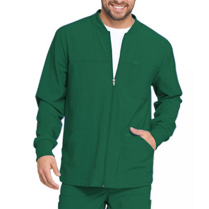Logo de marque personnalisé gratuit nouvel hôpital médical médecin vêtements de travail révolution infirmière doux gommages pull haut uniforme gommages vestes - Product Image 5