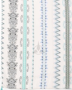 Professional Manufacturer Women's 100% Silk <b>Scarves</b> Stoles Quick Dry Spring Season Ethnic Style Floral Pattern Superior Quality - Product Image 2