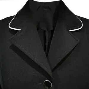 Chaqueta Ecuestre de Compresión de Manga Larga para Hombre, con Cuello Alto, para Montar a Caballo, Ropa de Abrigo, Venta al Por Mayor - Product Image 4