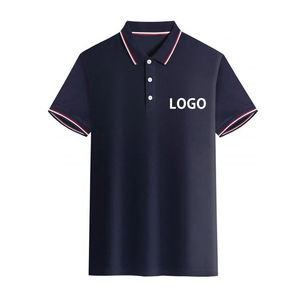 Personnalisé imprimé été mode hommes pour polos conception personnalisée revers T-Shirts décontracté à manches courtes hauts pour tricoté - Product Image 2