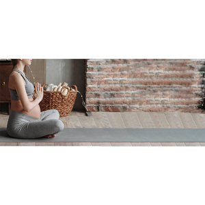 Leggings de maternité pour femmes d'entraînement en gros sur le ventre grossesse vêtements actifs pantalon de Yoga doux athlétique avec poches - Product Image 6