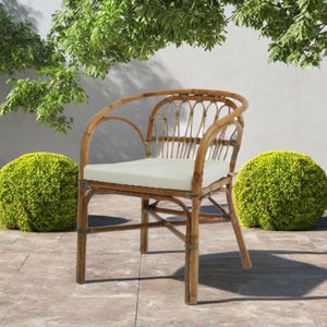 Dolvio Skin <b>Rattan</b> Comfortable Stylish Modern Design <b>Armchair</b> <b>Outdoor</b> Furniture for Hotel Apartment Use Durable Handcrafted High - Product Image 3