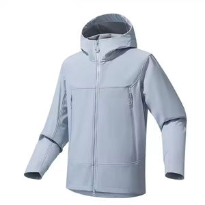 Chaqueta Softshell Impermeable para Hombre con Logotipo Personalizado OEM, Chaqueta Deportiva Ligera y Cortavientos para Senderismo y Deportes Tácticos - Product Image 6