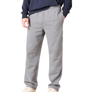 Pantalones Deportivos de Felpa para Hombre, Hechos a Medida, Mezcla de Algodón y Poliéster, Corte Holgado, Pierna Recta o con Elástico en la Parte Inferior - Product Image 1