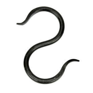 Gancho en S forjado a mano, Juego de 3 S ganchos en hechos a mano para colgar plantas de hierro forjado, macetas, utensilios de cocina, ganchos colgantes - Product Image 5