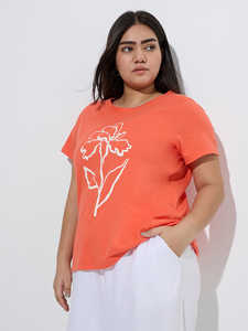 Jersey de algodón mercerizado con amoníaco líquido de doble cara de 120g para mujer, camiseta de verano de manga corta con cuello sólido de talla grande - Product Image 4