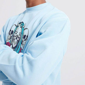 Sudadera con Capucha Extra Grande de Alta Calidad para Mujer, Unisex, con Logotipo Bordado Personalizado, Cuello Redondo - Product Image 6