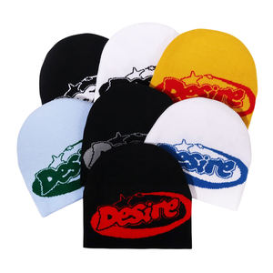 Casual Wear Beanies Fabricante Logotipo personalizado Lindo y juguetón Estilo de invierno Gorro de punto suave Sombreros con logotipo - Product Image 2